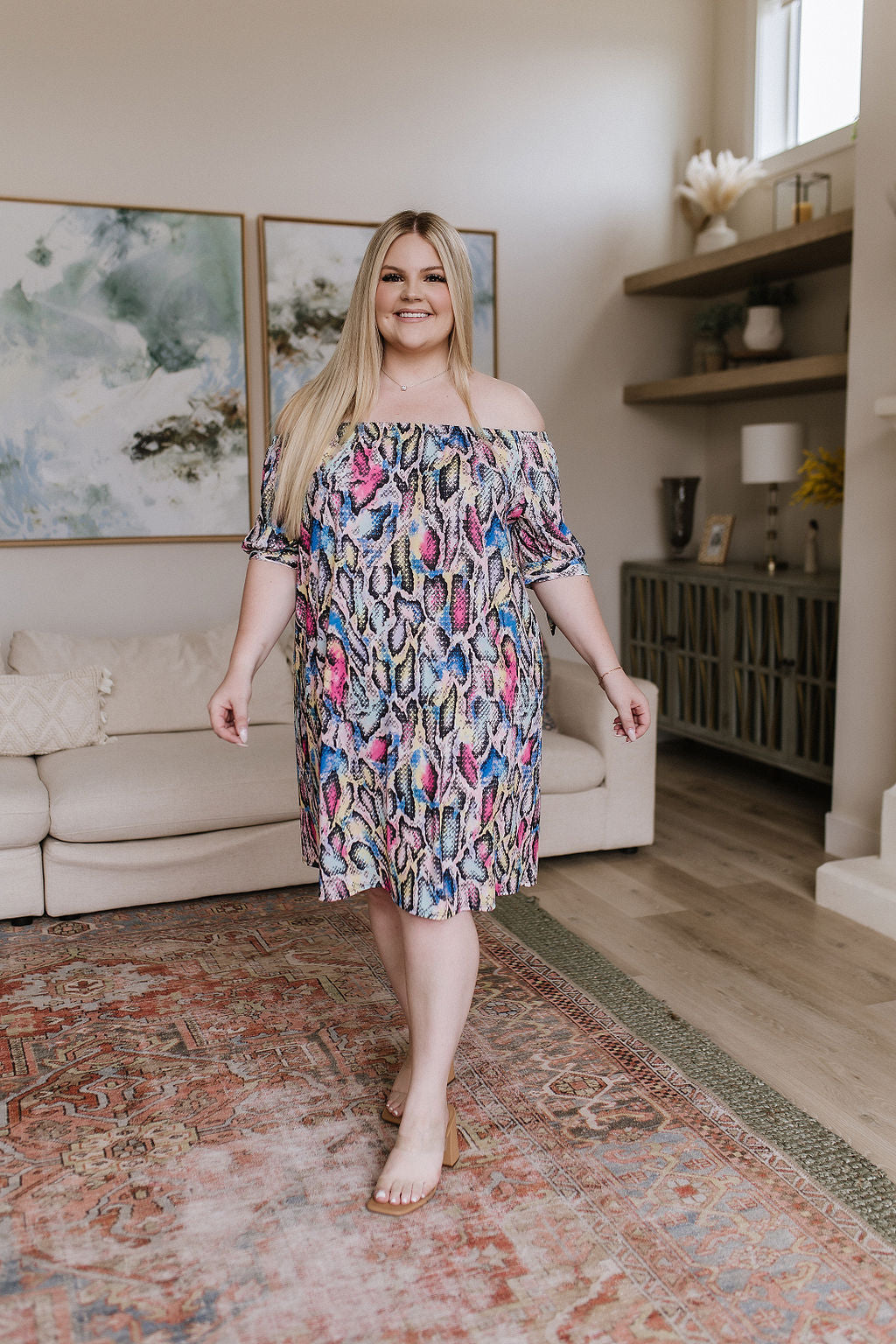 Heimish Kind of Wild Animal Print Dress Dresses