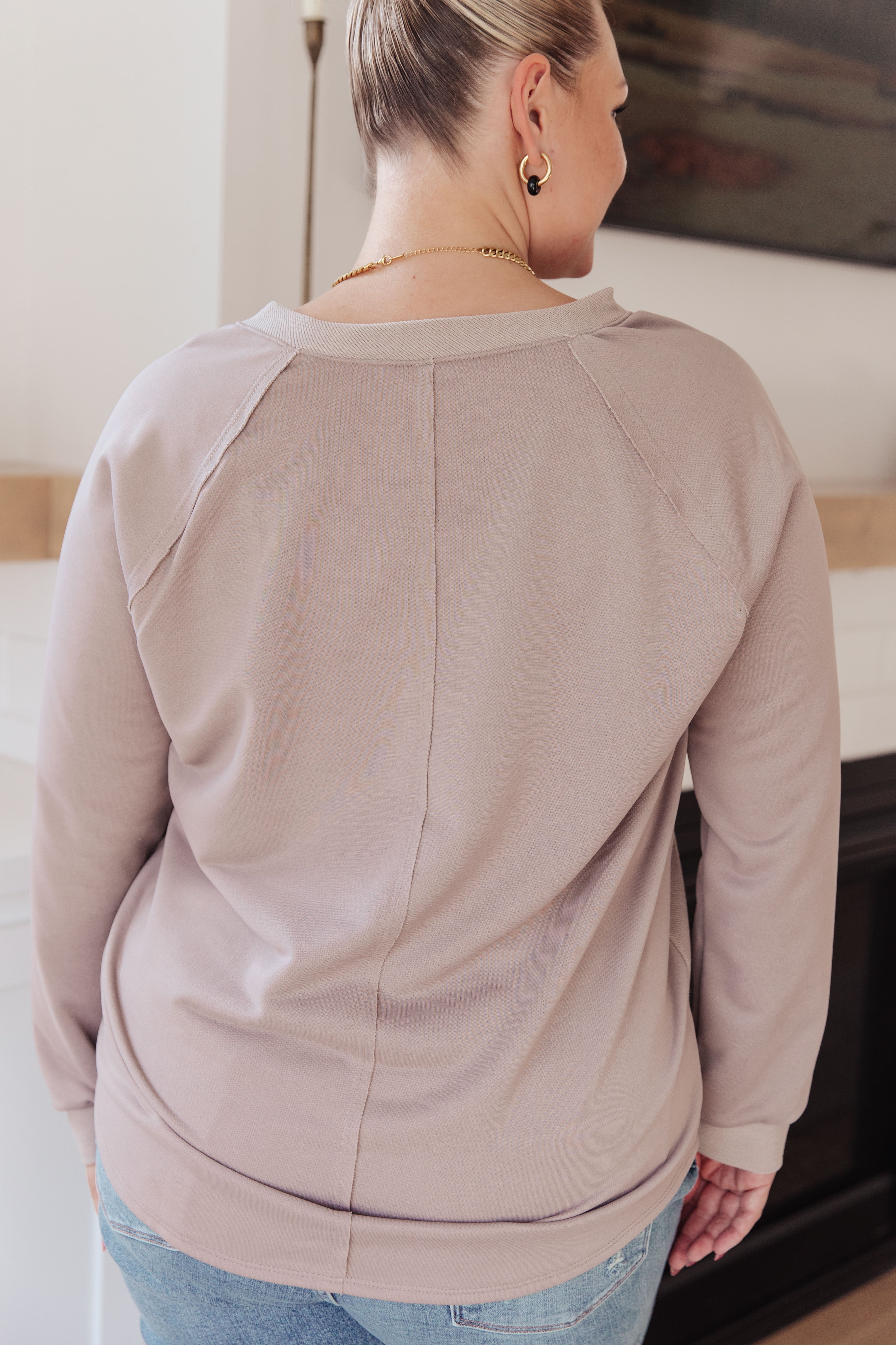 Sew in Love Less Conversation V-Neck Top Tops