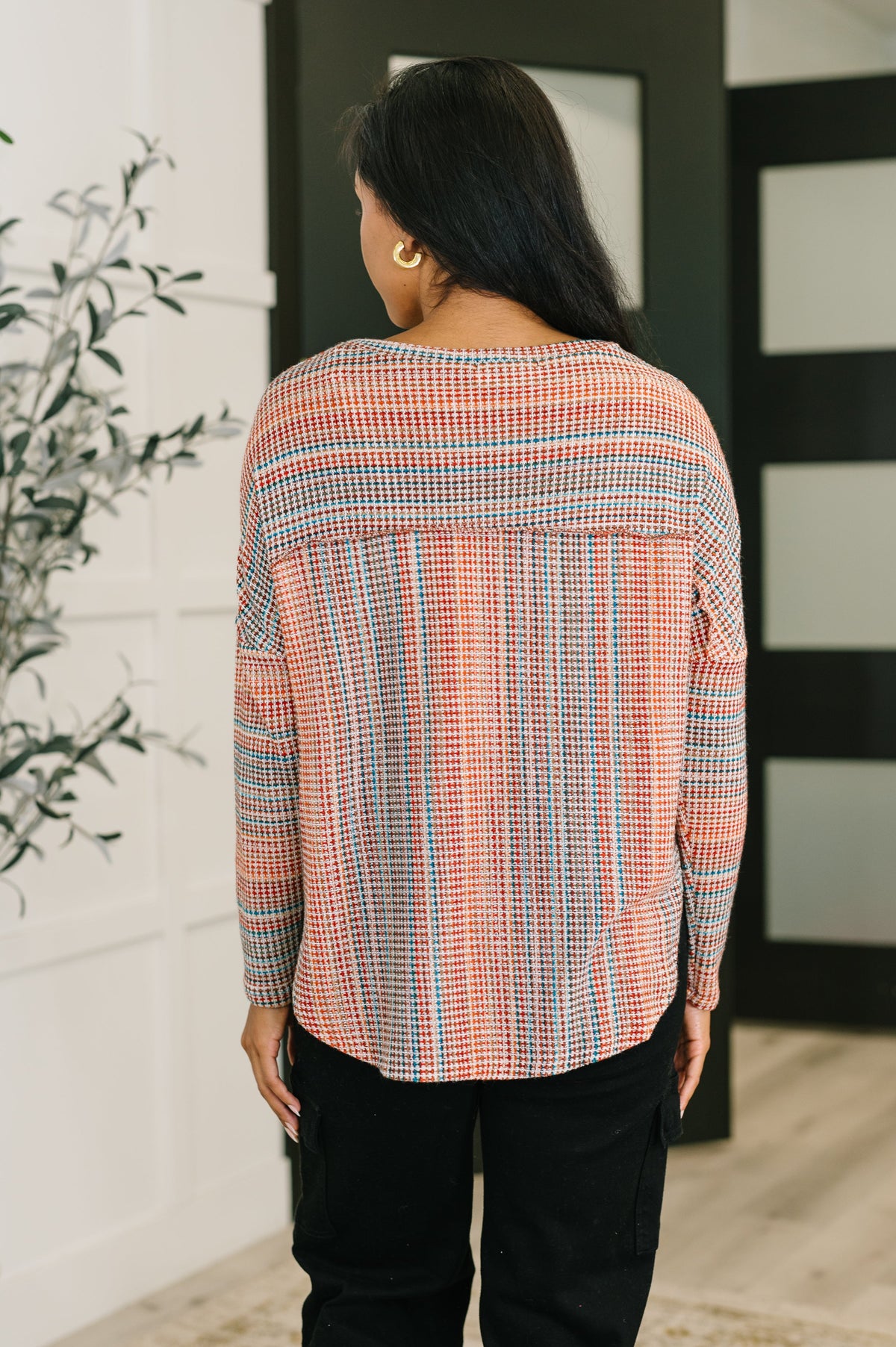 Haptics Life Like This Dolman Long Sleeve Top Womens