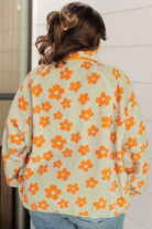 Haptics Love It Don't Leave It Floral Fleece Jacket Layers