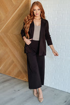 Dear Scarlett Magic 3/4 Blazer in Chocolate Coats & Jackets