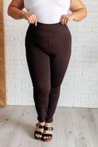 Dear Scarlett Magic Skinny 28" Pants in Chocolate Pants