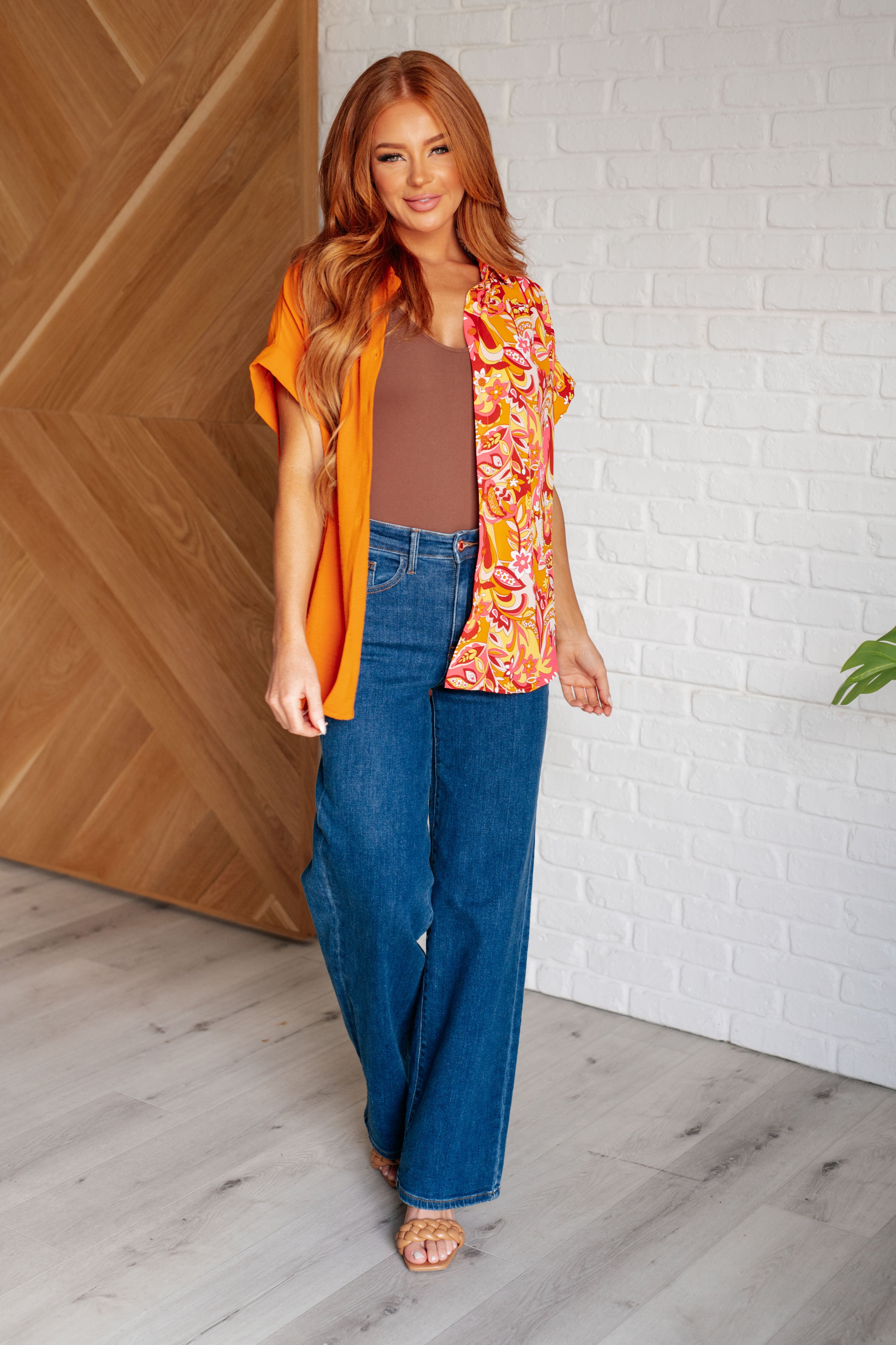 Jodifl Two Sides To The Story Blouse Blouses
