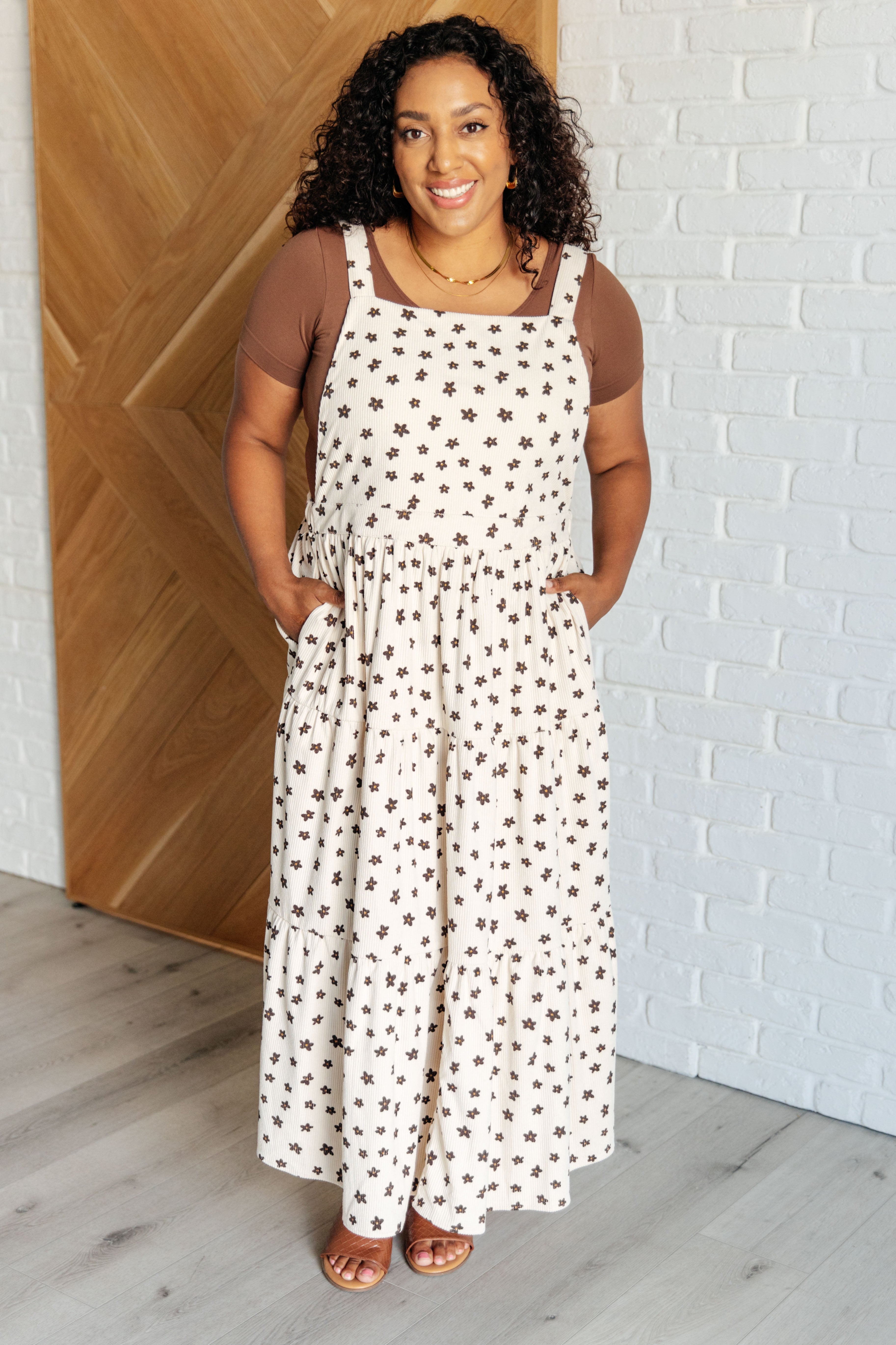 Polagram Naturally Chic Flower Fields Dress Dresses