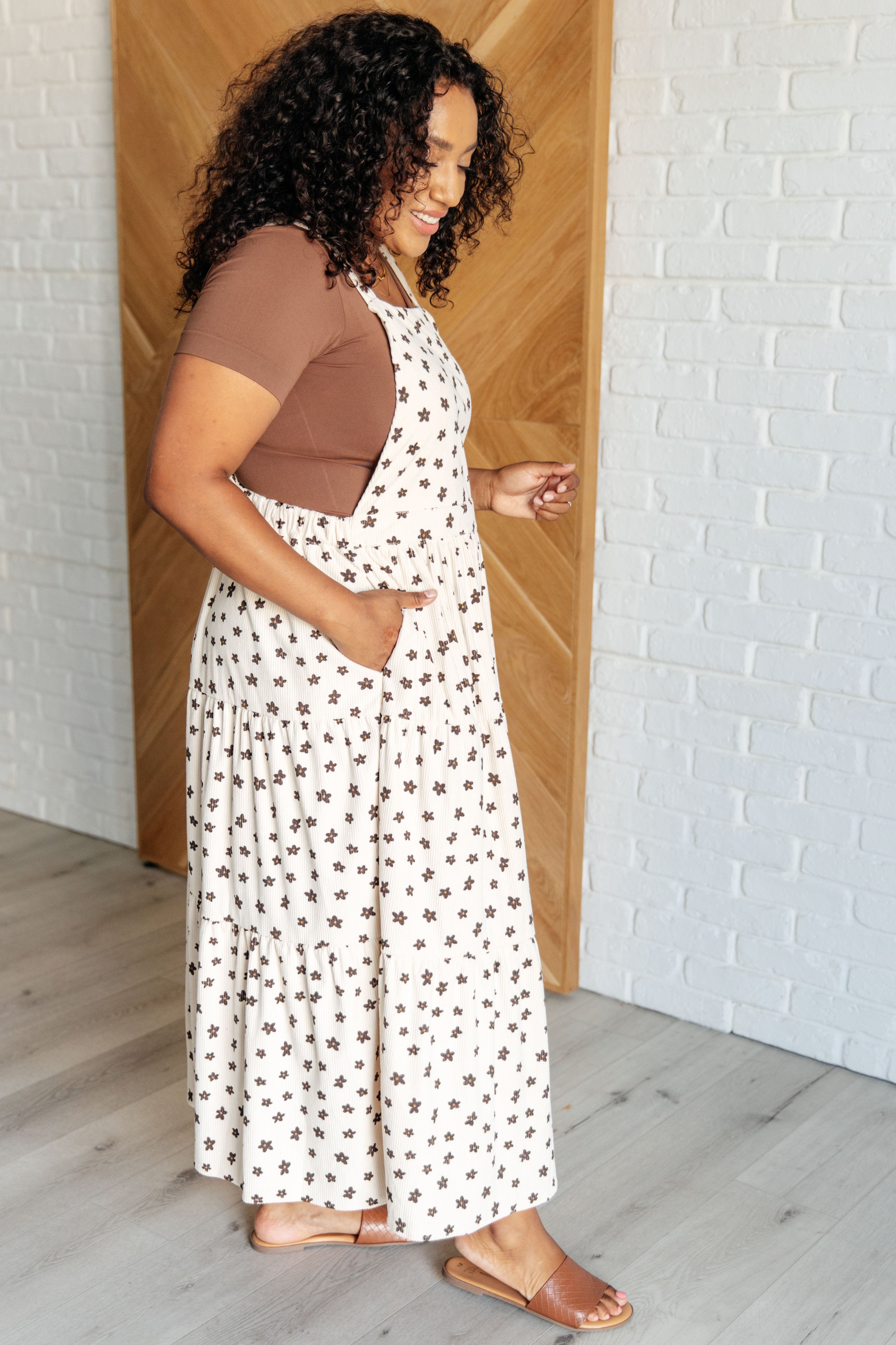 Polagram Naturally Chic Flower Fields Dress Dresses