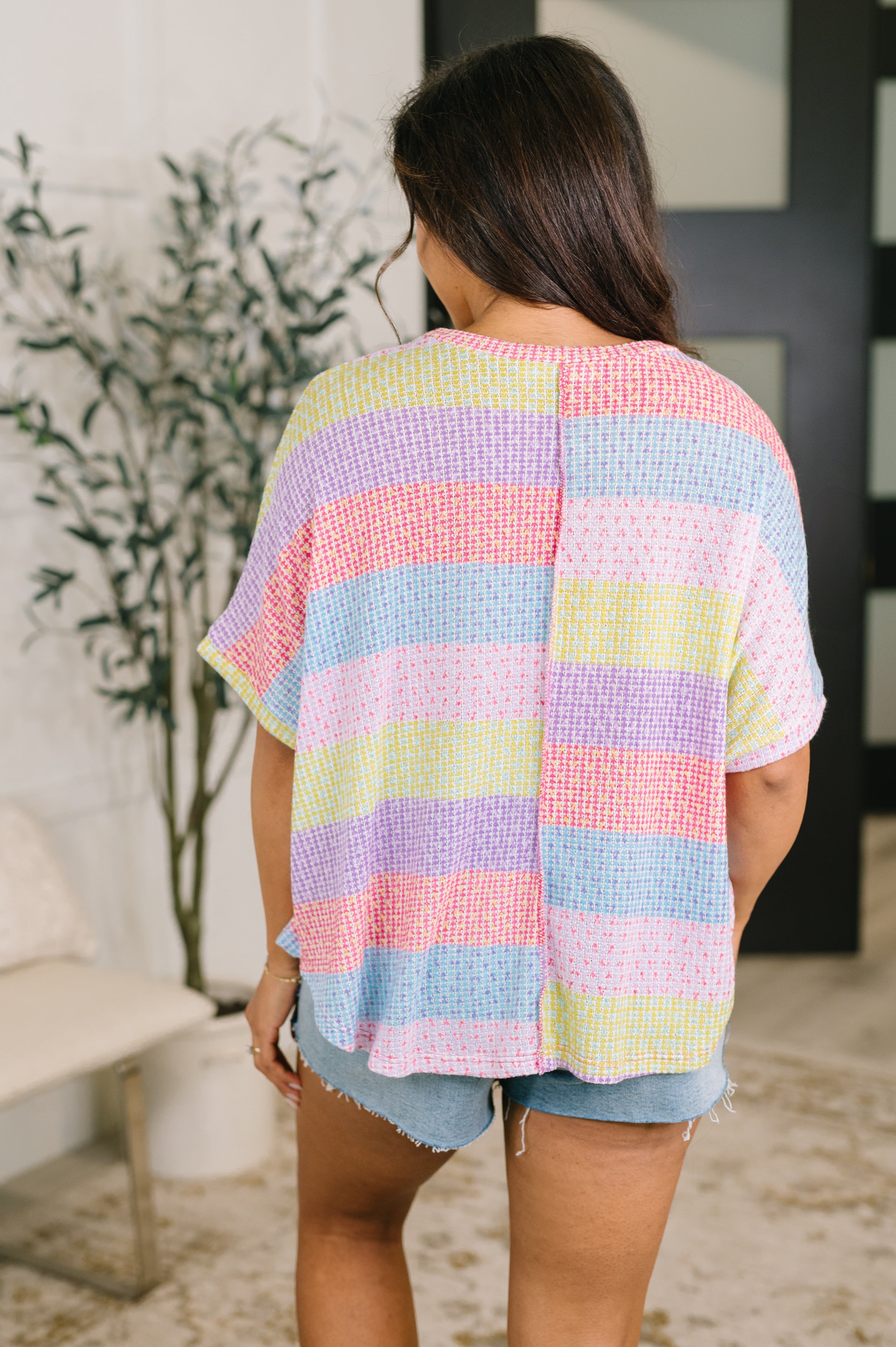 Haptics Never Been So Sure Textured Top Womens
