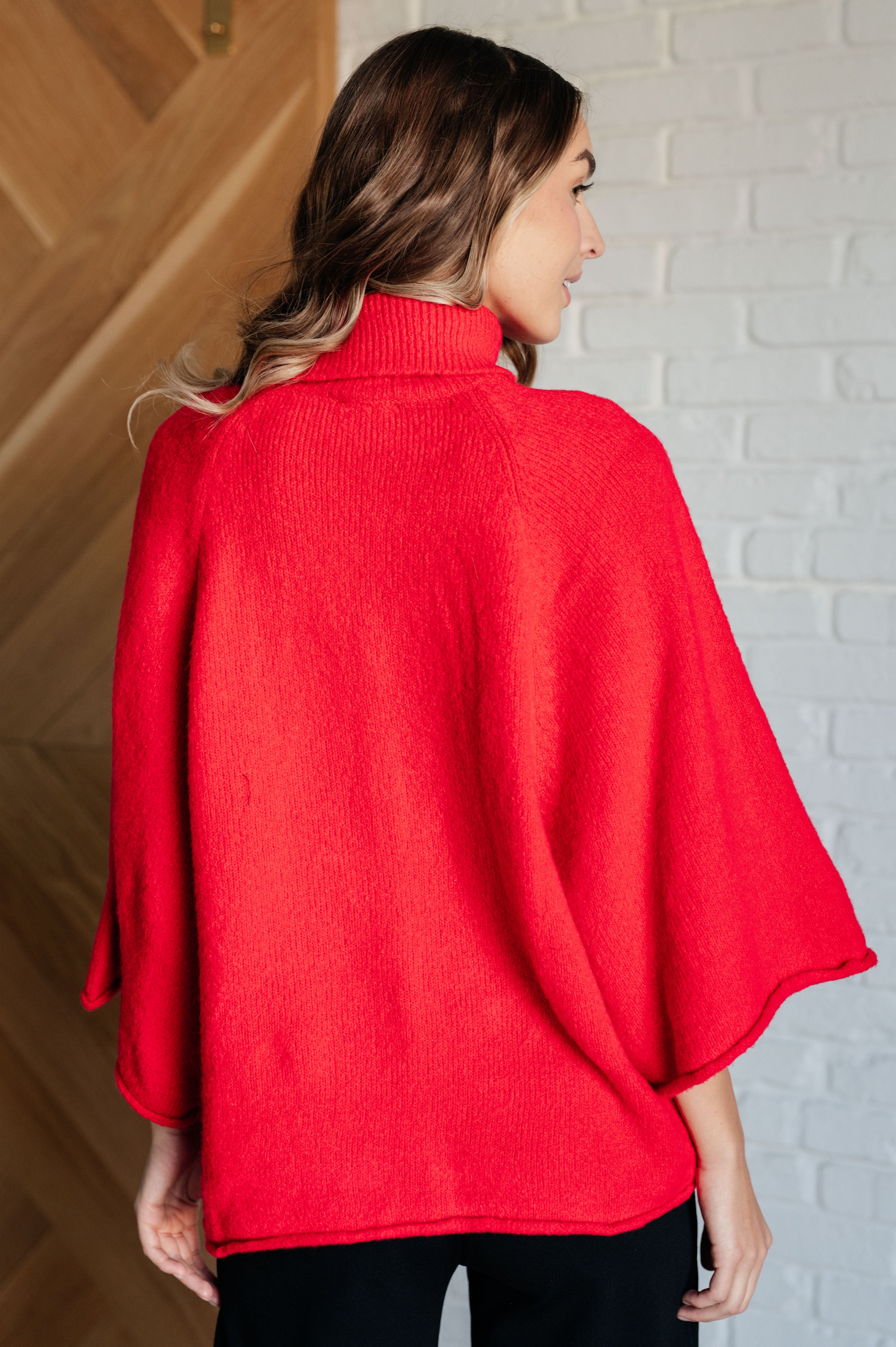 Jodifl Not Too Desperate Turtleneck Sweater Tops