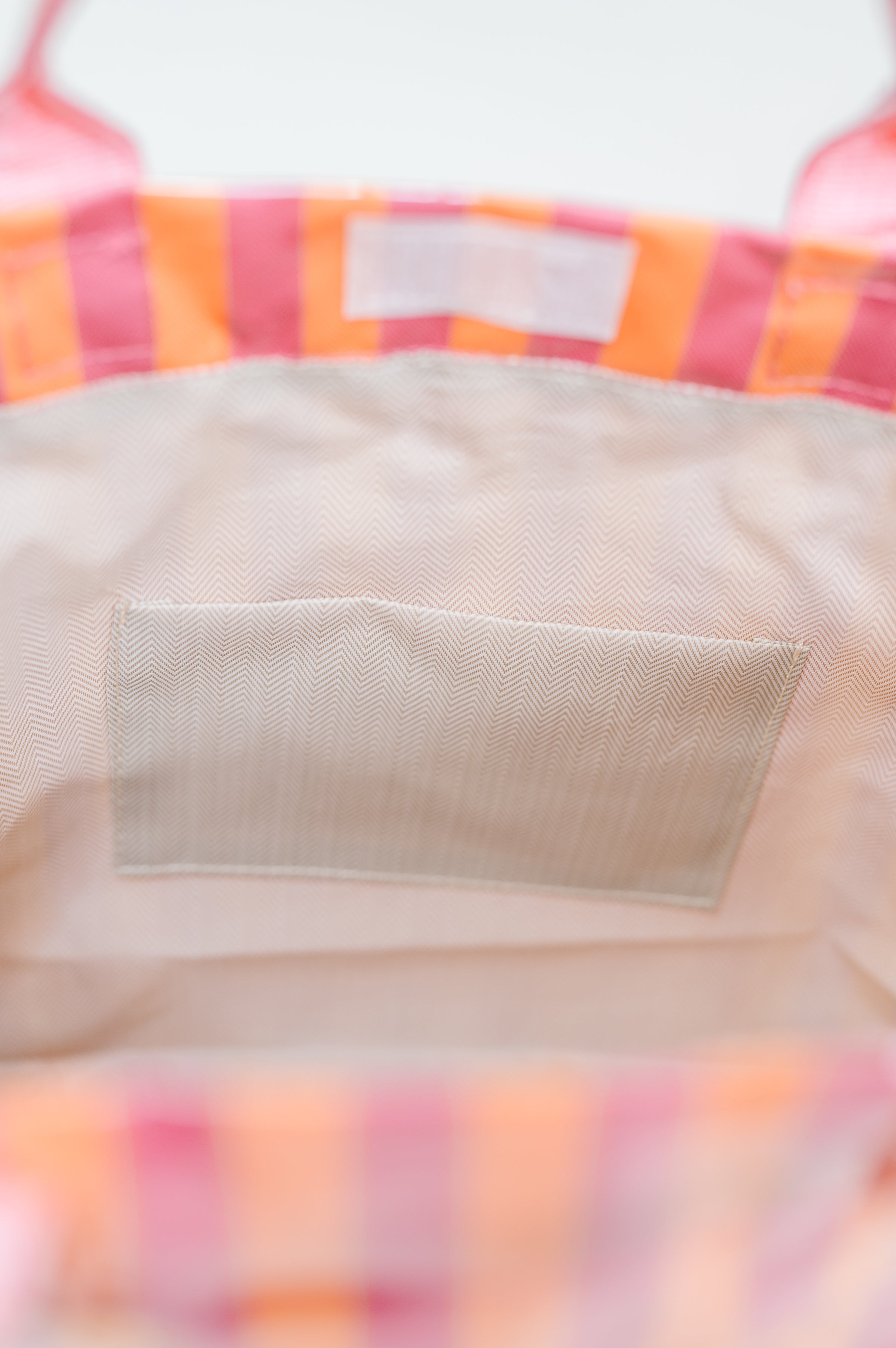 Not Your Typical Tote in Pink and Orange Womens