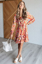 Jodifl Once Upon a Dream V-Neck Balloon Sleeve Dress Dresses