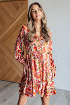 Jodifl Once Upon a Dream V-Neck Balloon Sleeve Dress Dresses