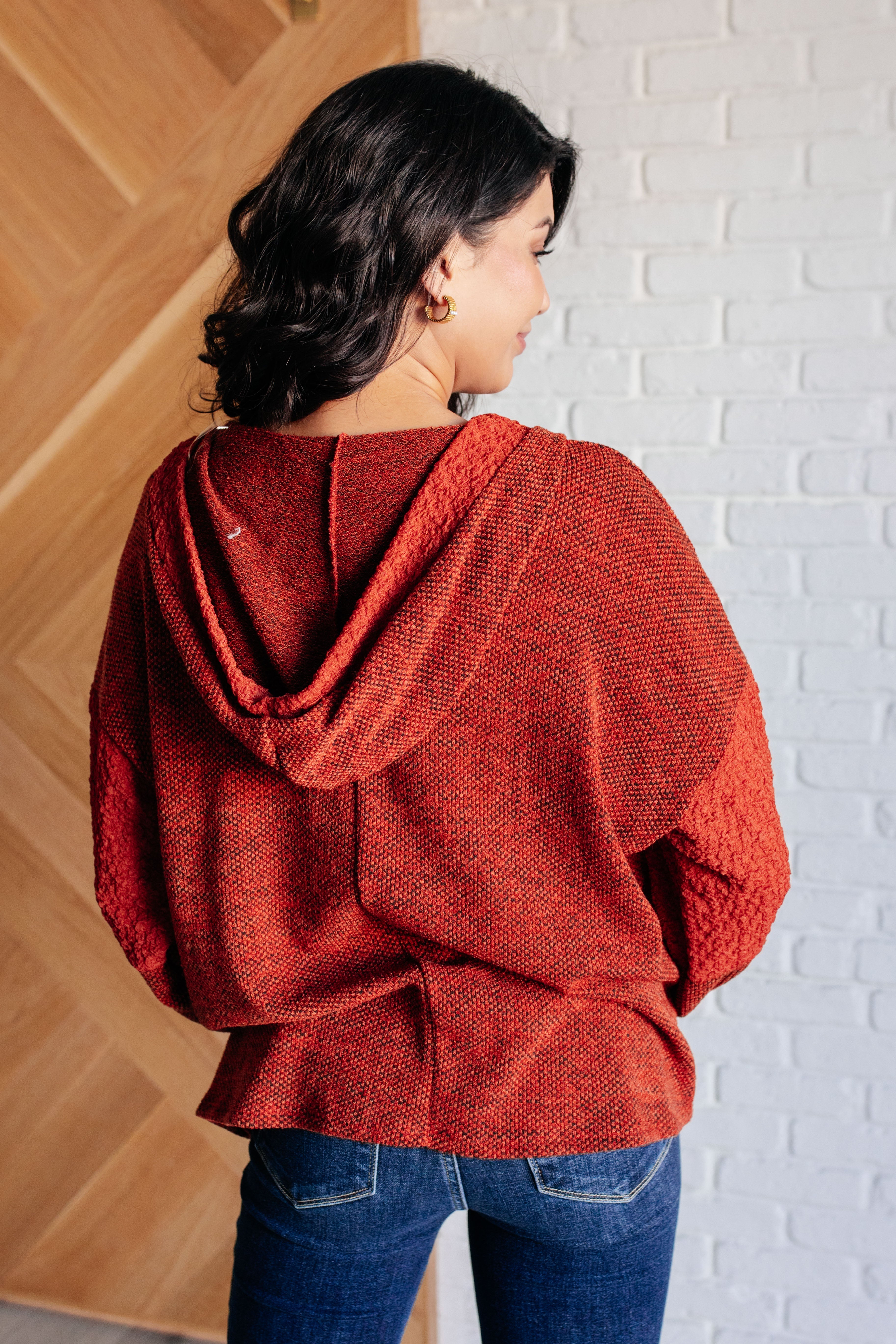 Haptics Planning Ahead Color Block Hoodie Tops