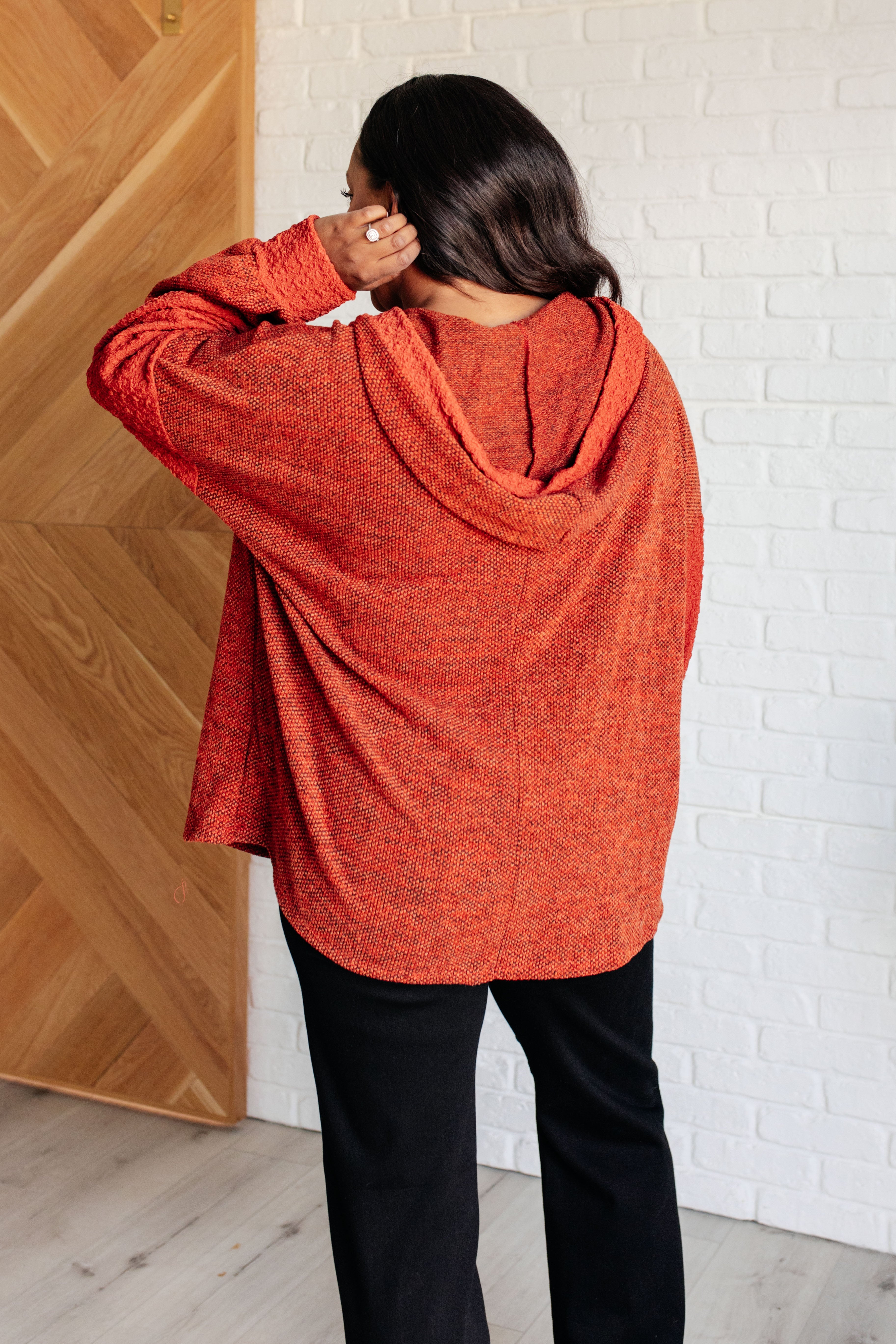 Haptics Planning Ahead Color Block Hoodie Tops