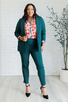 One Eleven North Presupposed Ideas Mixed Print Button Up Blouse Blouses