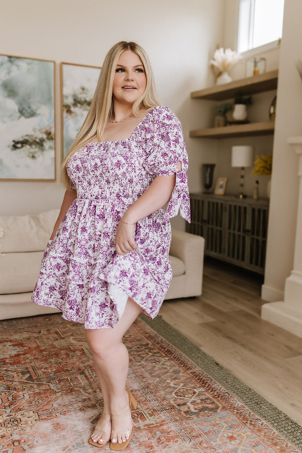 White Birch Pretty Little Thing Floral Dress Dresses