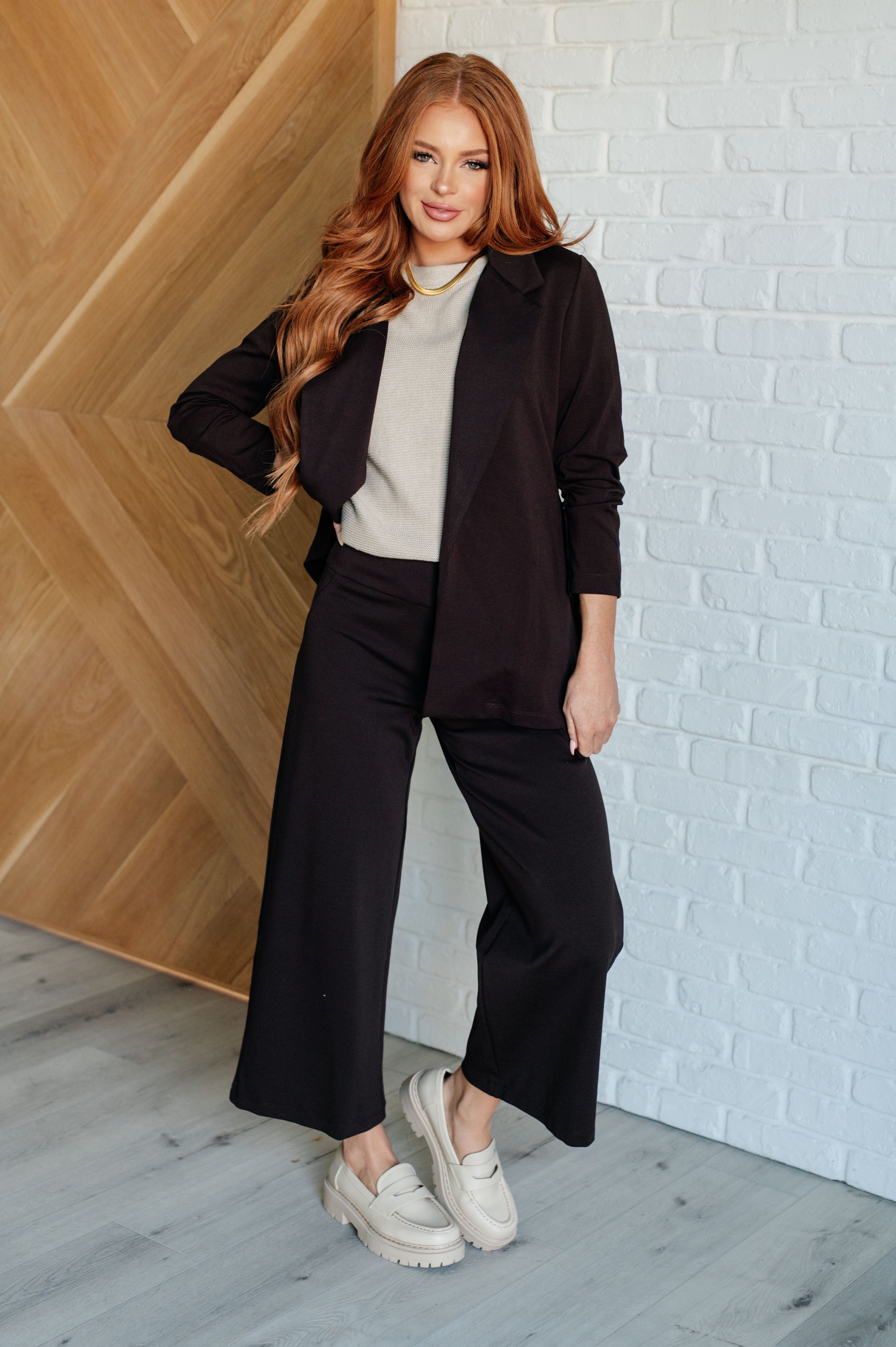 One Eleven North Relaxing Away Dolman Sleeve Knit Top in Taupe Tops