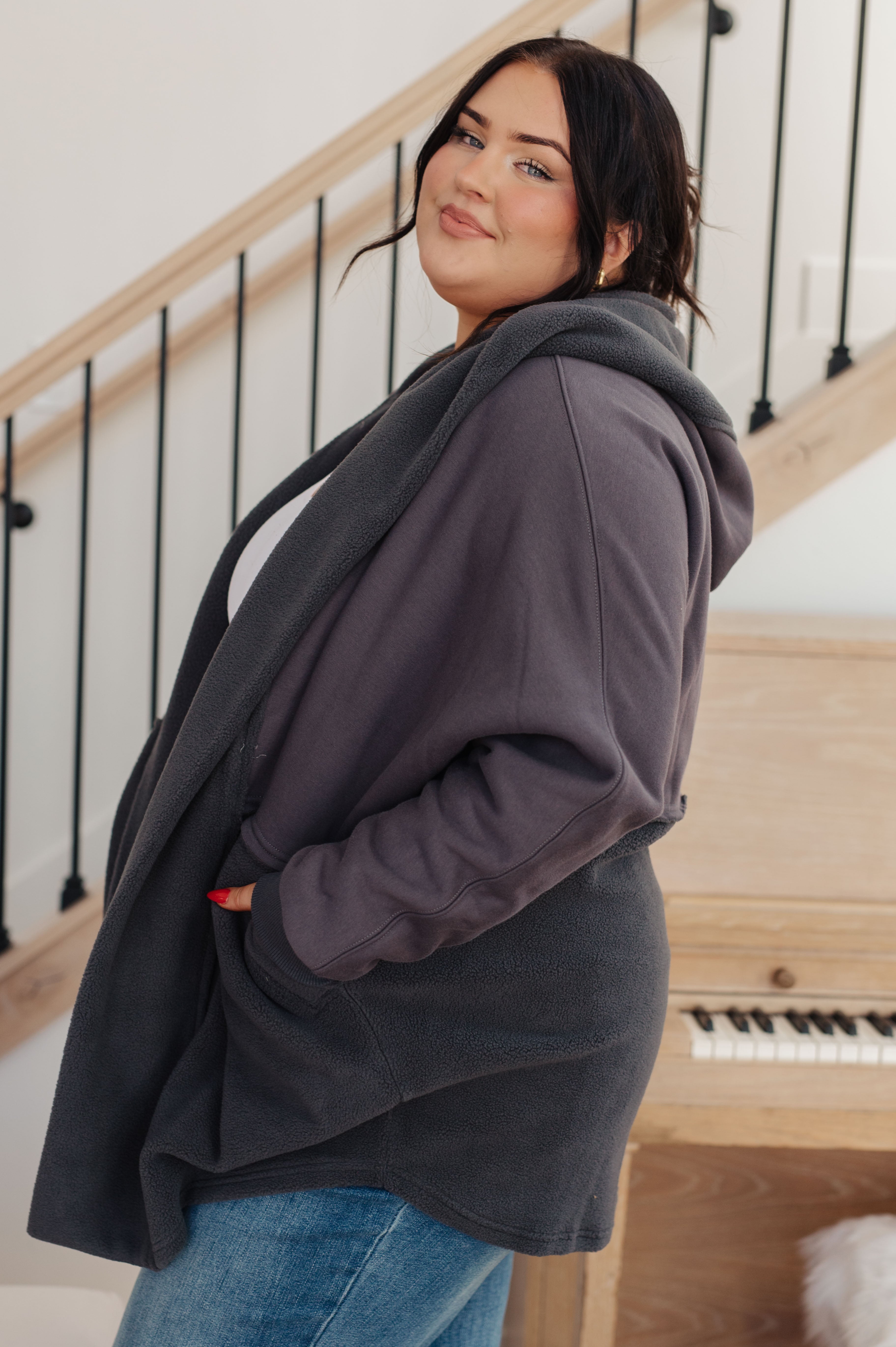 Davi & Dani Room For Two Hooded Sweatshirt Layers