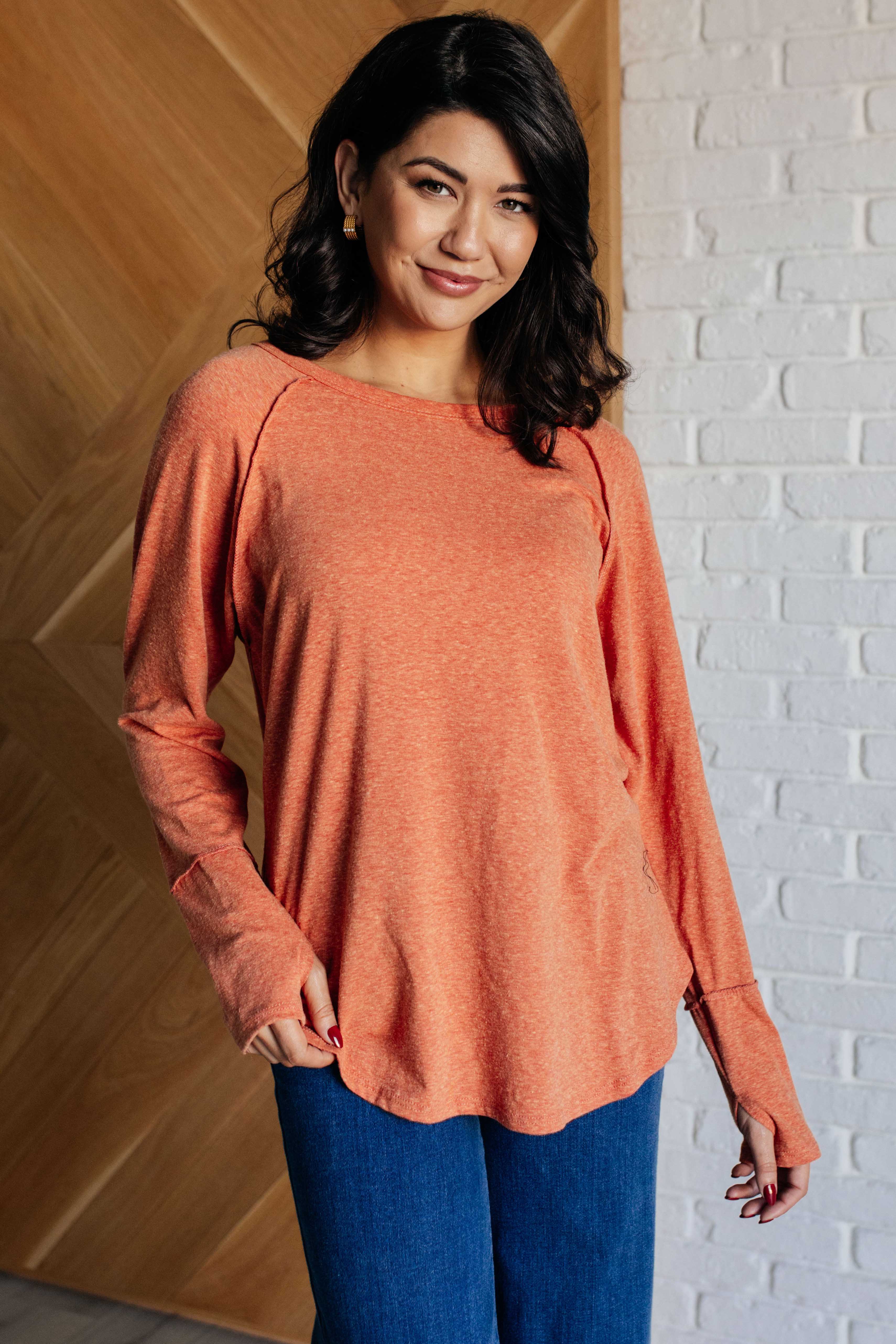 Heimish Rustic Charm Long Sleeve Top Tops