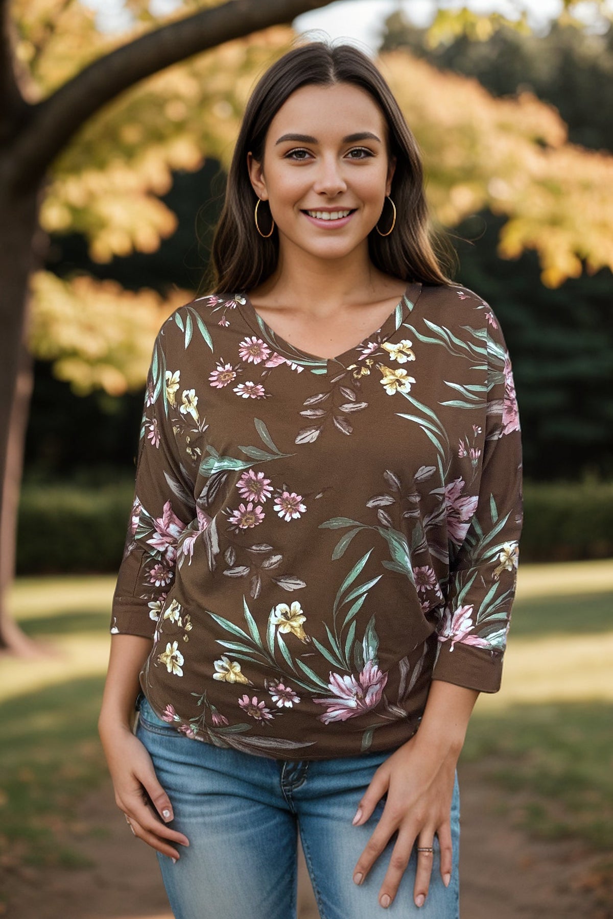Honey Me Signs of Love Floral Dolman