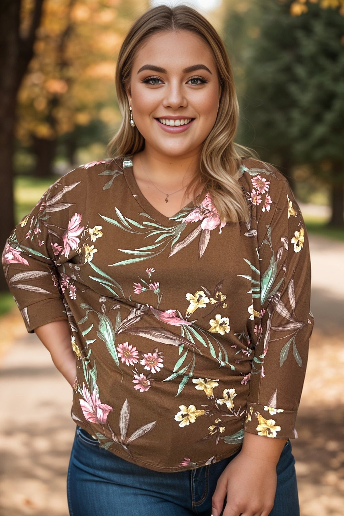 Honey Me Signs of Love Floral Dolman