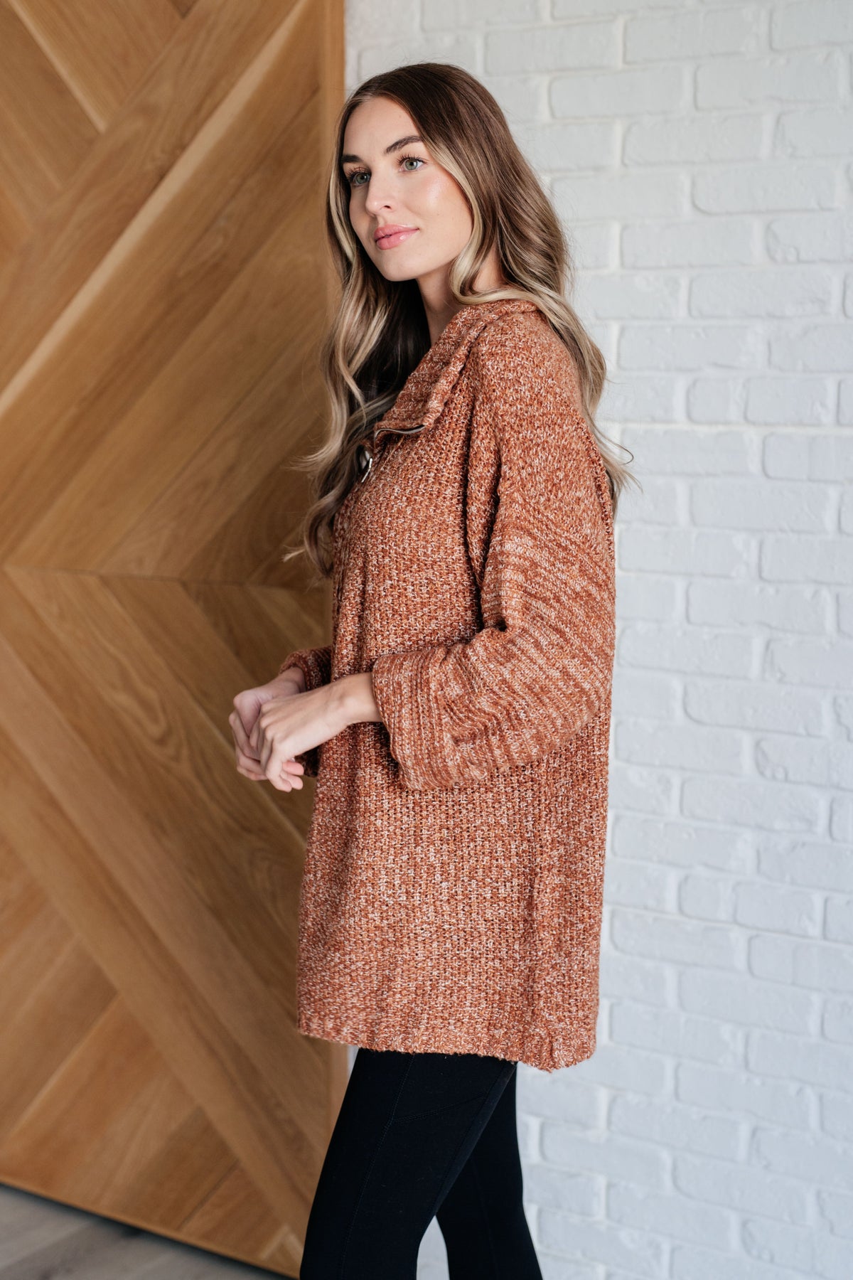 Haptics Something's Got a Hold On Me Oversized Sweater Tops