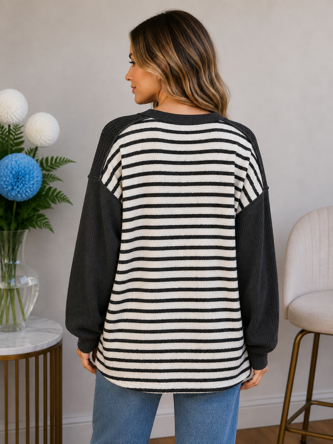Heimish Stripe It Lucky Top