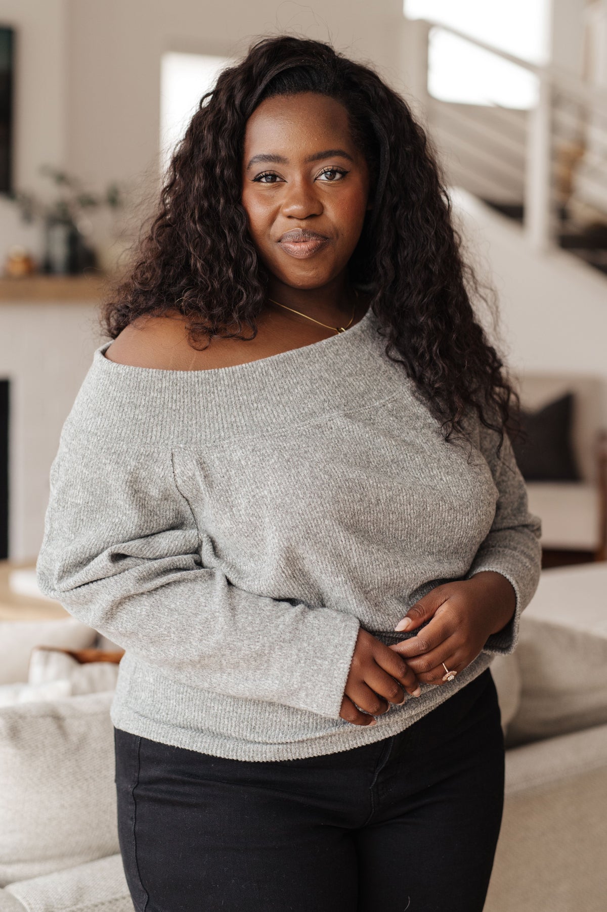 Sew In Love Stuck On You Long Sleeve Top Tops