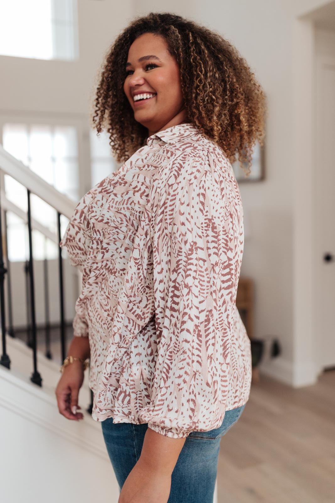 Andree by Unit Take Flight Cowl Neck Top Womens