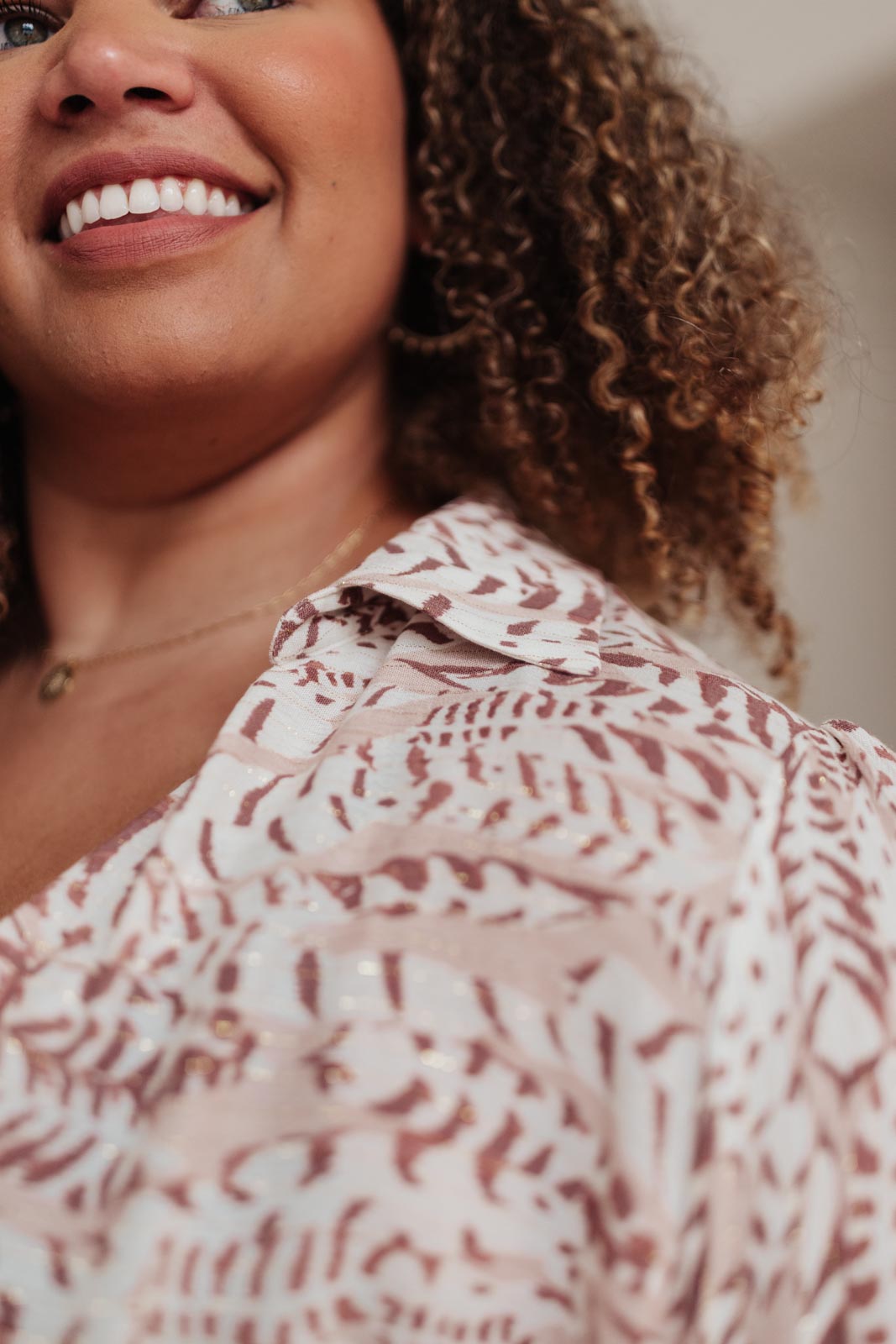 Andree by Unit Take Flight Cowl Neck Top Womens