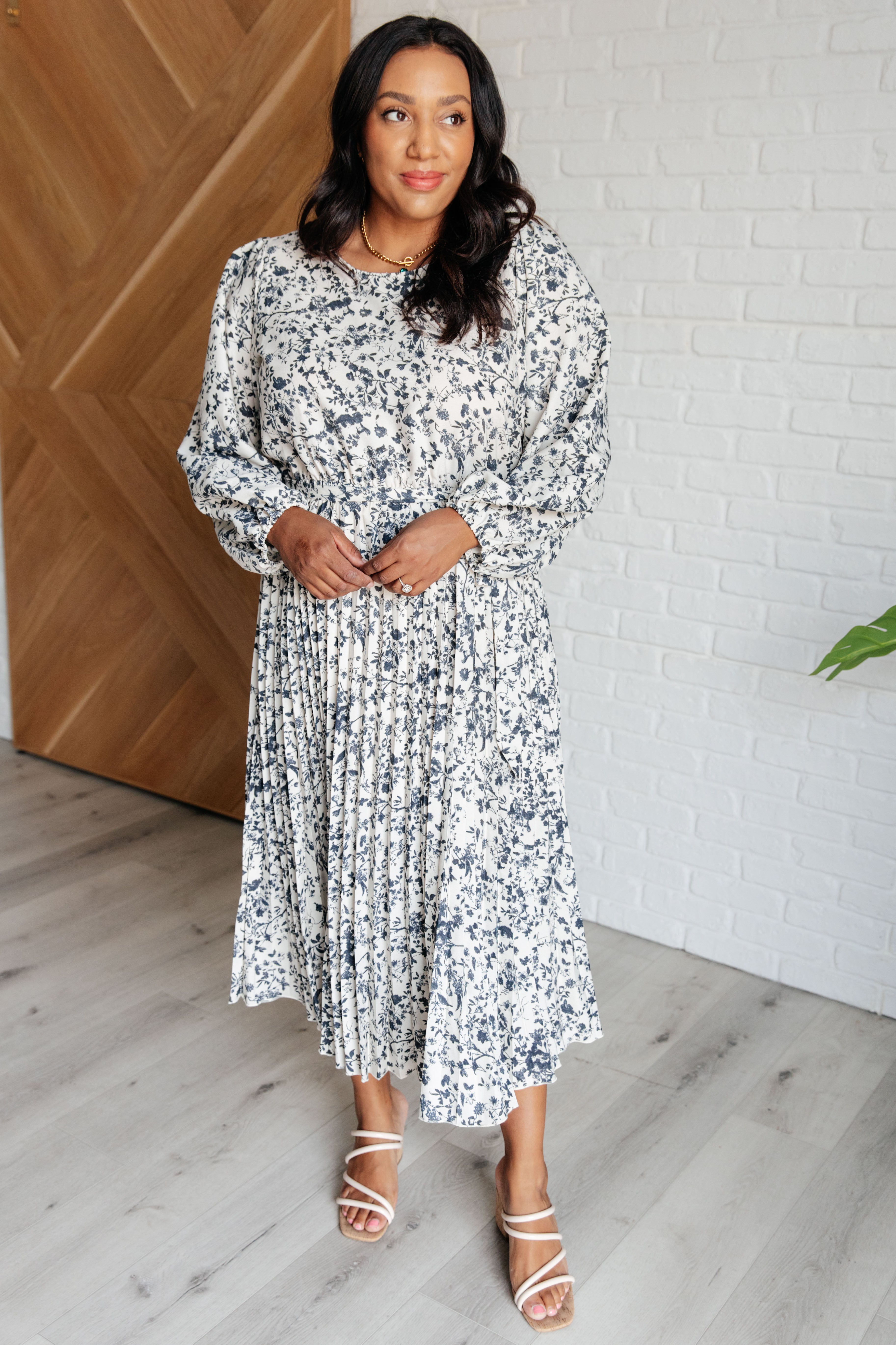 Polagram Tea Time Pleated Dress Dresses