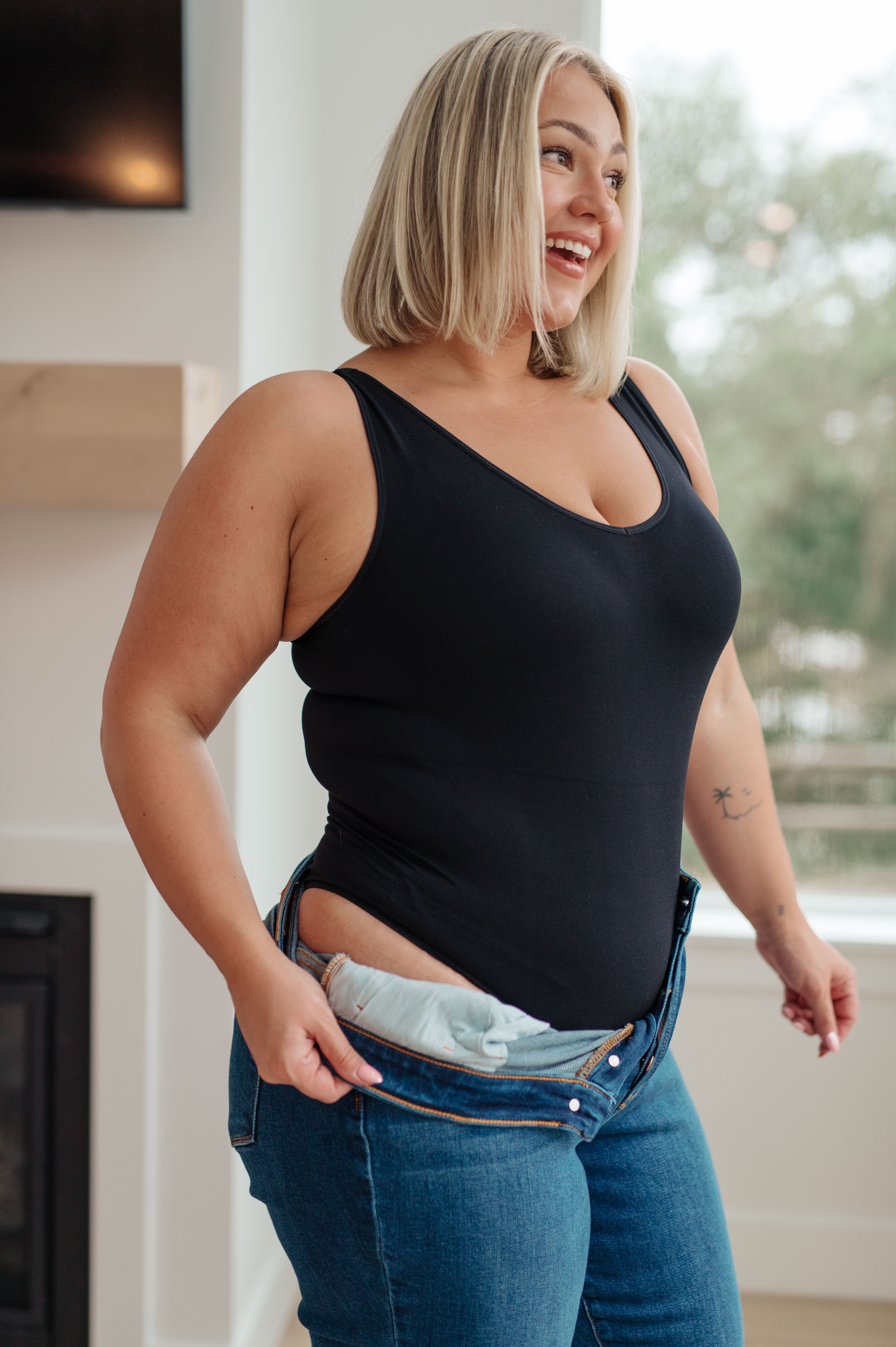 Yelete The Basics Bodysuit In Black Womens