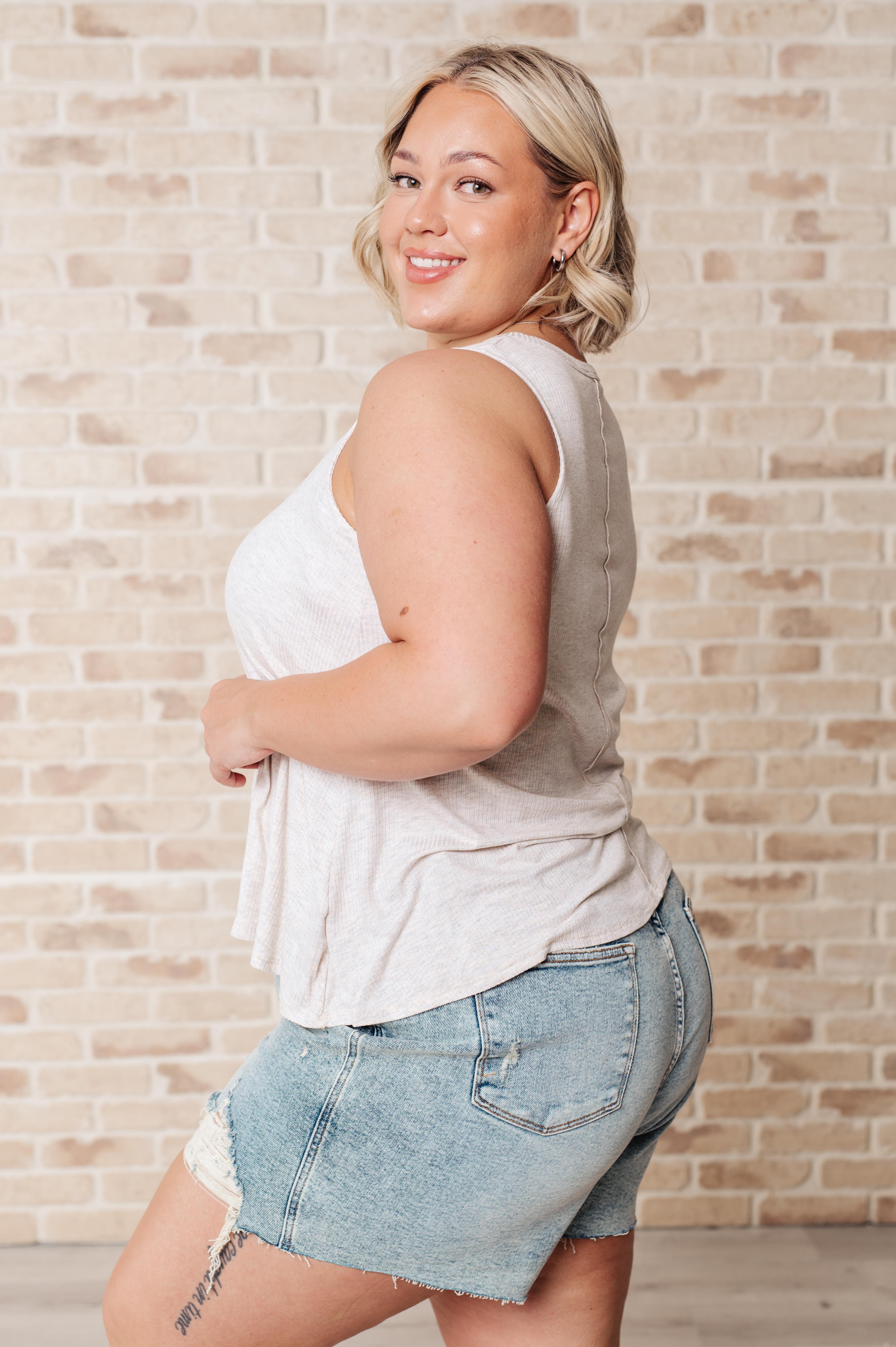 A.gain There Will Be Sunshine Tank Top Shirts & Tops