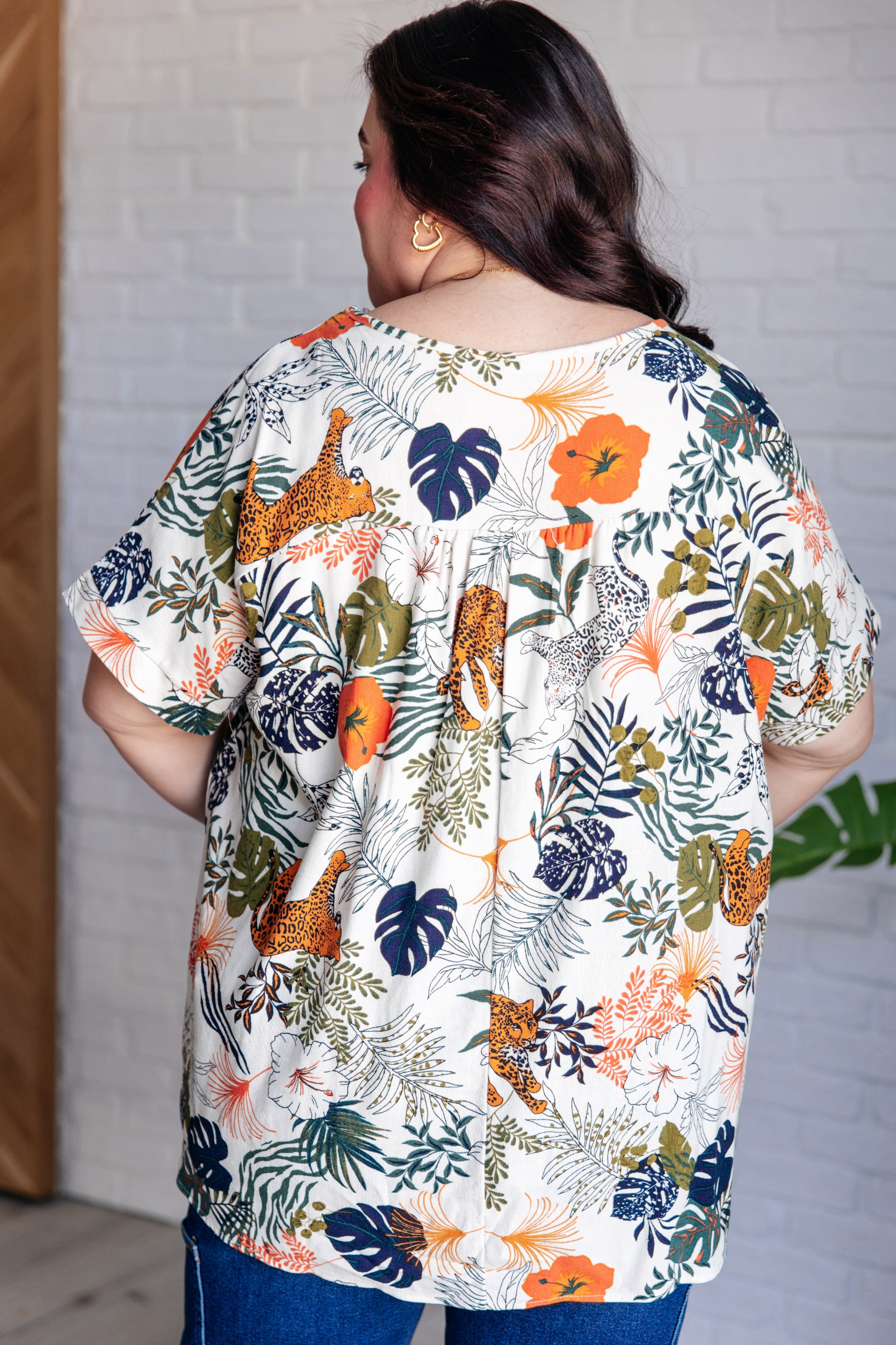 GeeGee Truly Paradise Dolman Sleeve Blouse Shirts & Tops