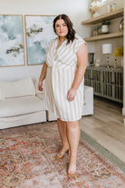 Andree By Unit Twisted and Tailored Striped Dress Dresses