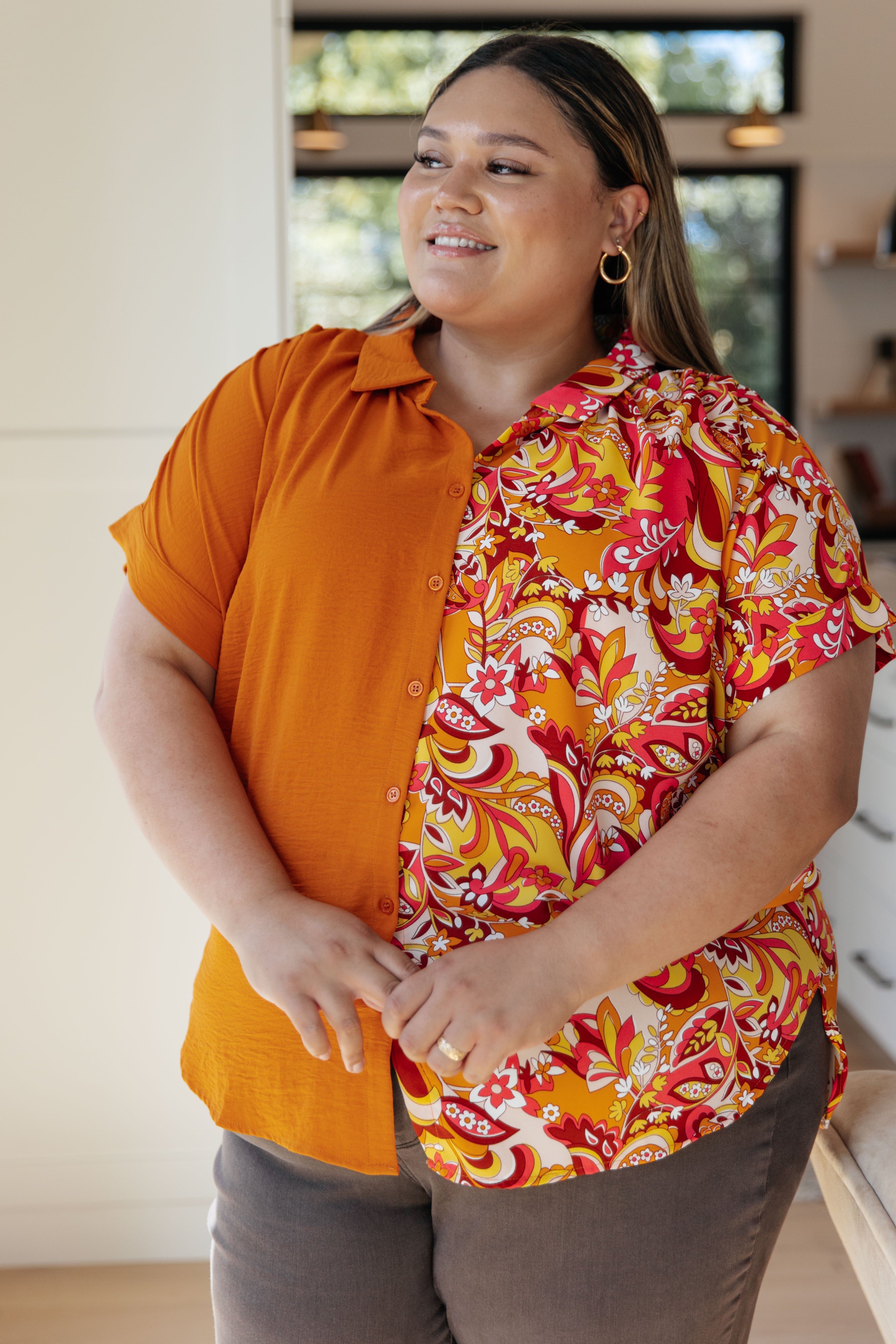 Jodifl Two Sides To The Story Blouse Blouses