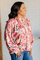One Eleven North Understandably So Floral Blouse Blouses