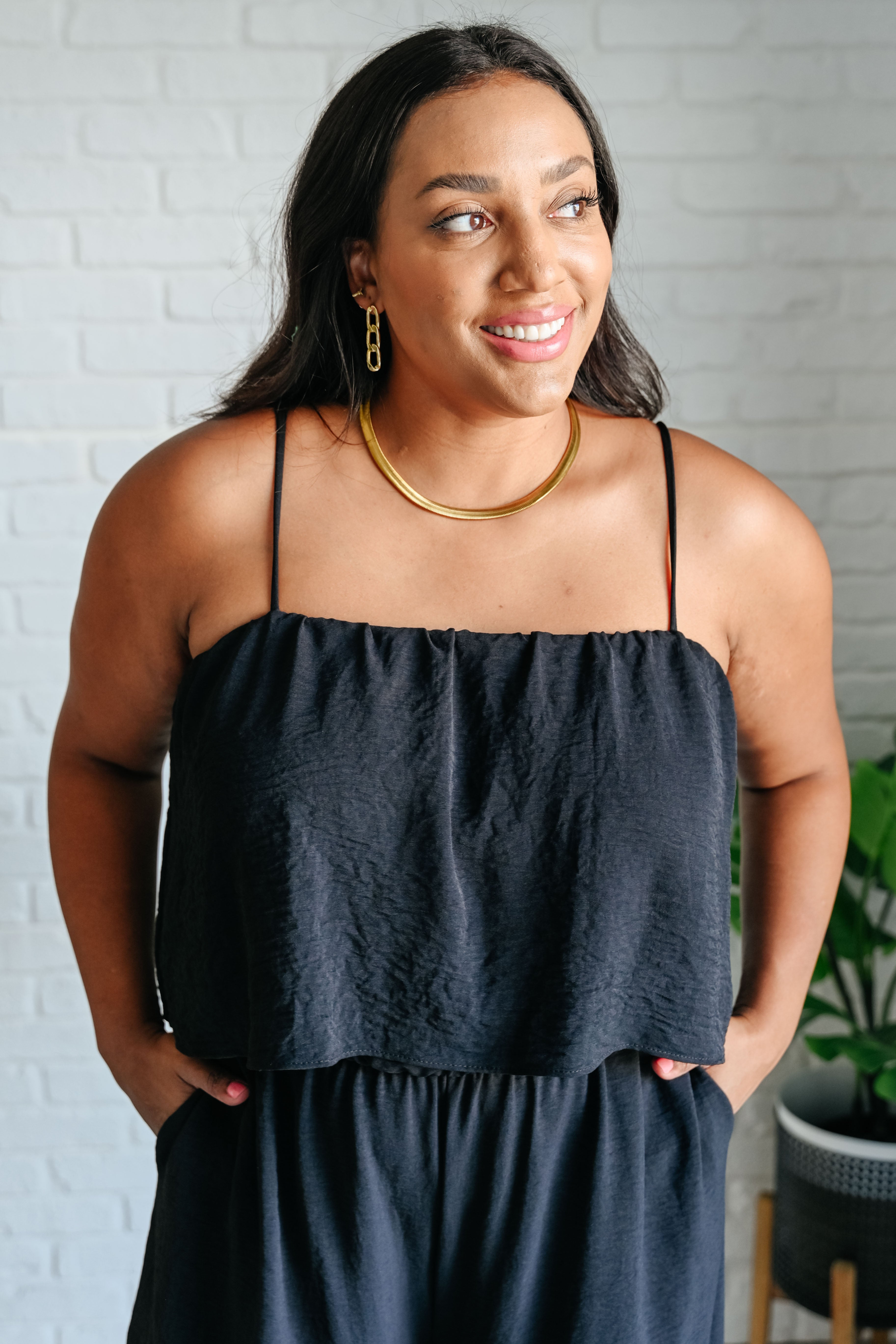 Sew In Love When All is Said and Done Spaghetti Strap Jumpsuit Jumpsuits & Rompers