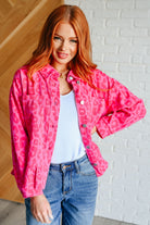 Jodifl Wild At Heart Animal Print Button Down Shirts & Tops