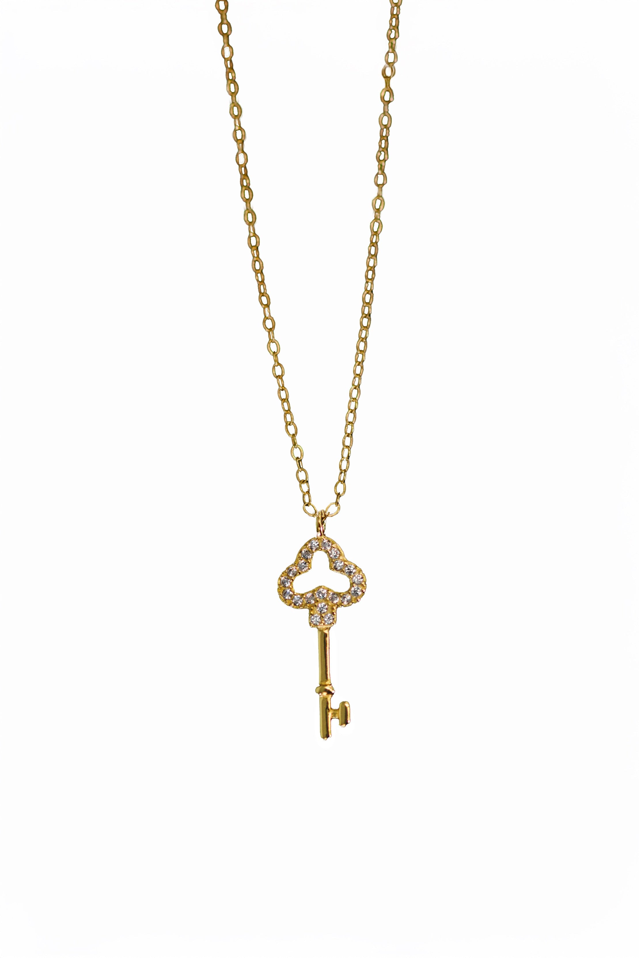 You Hold The Key Necklace Womens