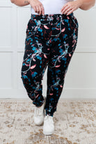 Your New Favorite Joggers in Luminescence Vine Bottoms