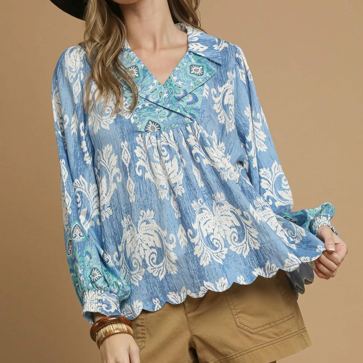 トップス Orgue Flower embroidery blouse 即日発送］orgue Flower embroidery blouse - メルカリ
