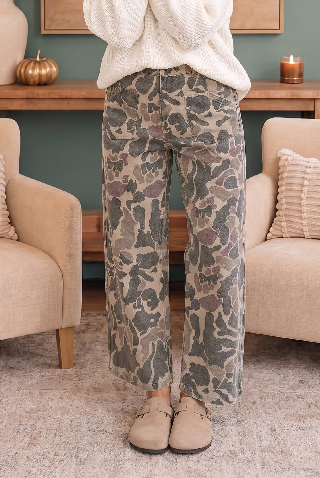 Kori Blending In Camo Cargo Pants