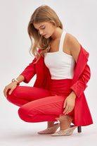 Dear Scarlett Magic 3/4 Blazer Womens