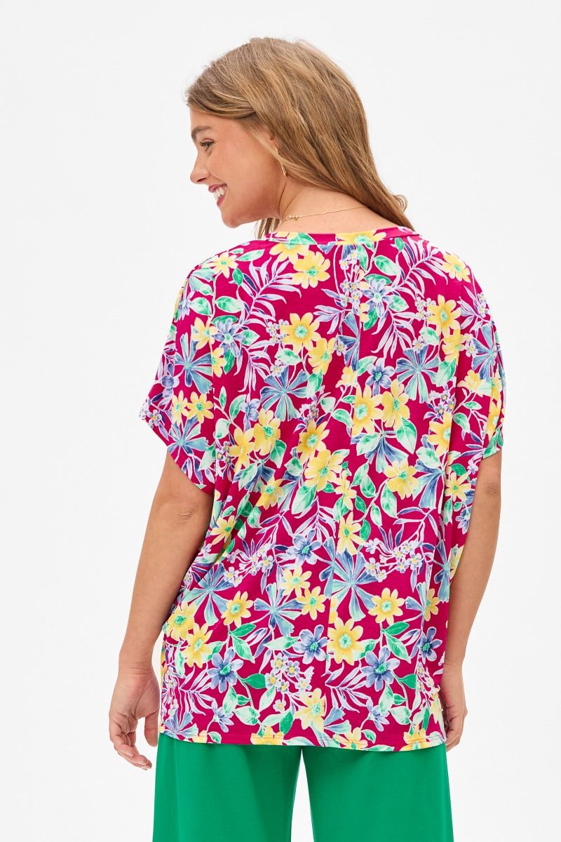 Dear Scarlett Floral Sadie Top Womens