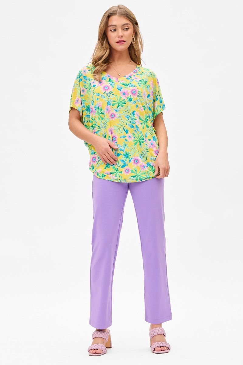 Dear Scarlett Floral Sadie Top Womens