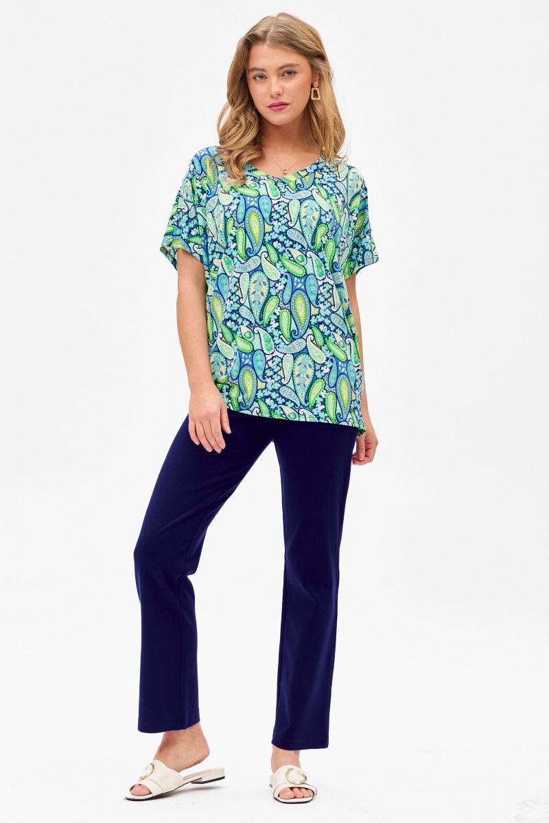 Dear Scarlett Paisley Sadie Top Womens