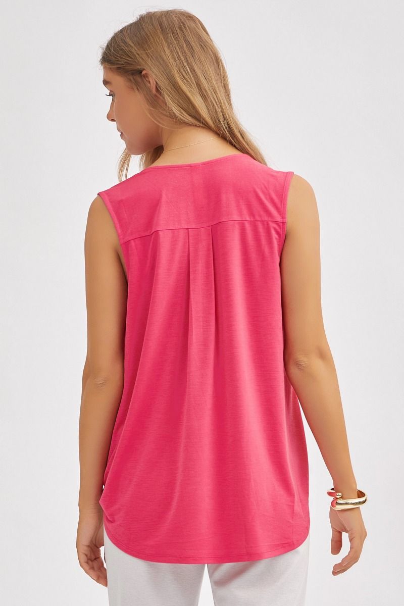 Dear Scarlett Charming Tank Top- 8 colors! Womens