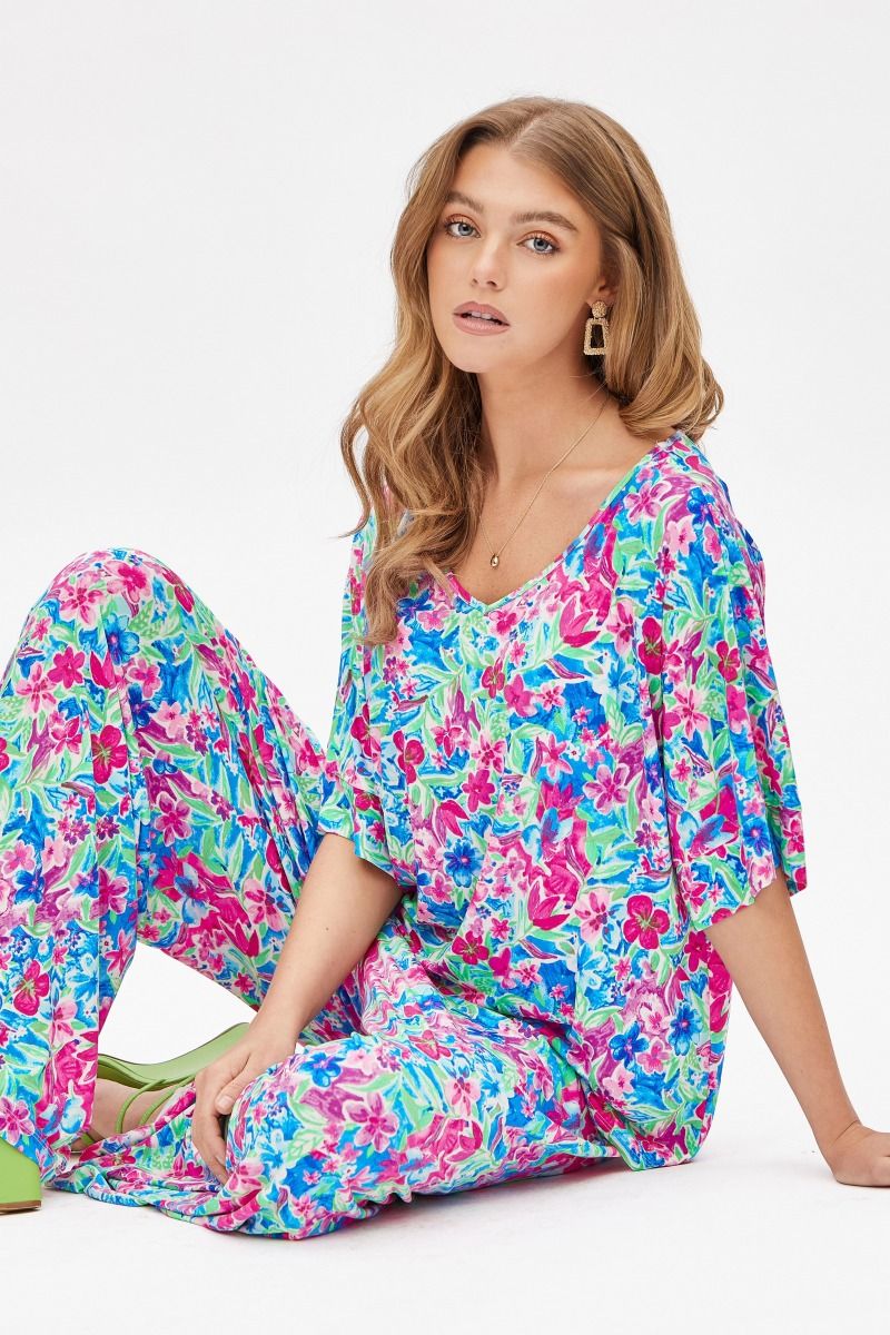 Dear Scarlett Cabana Set in Violet Womens