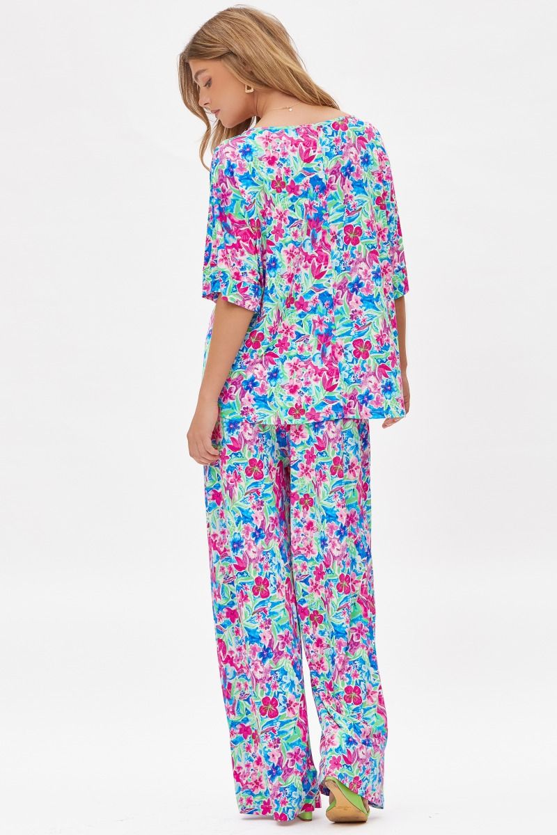 Dear Scarlett Cabana Set in Violet Womens