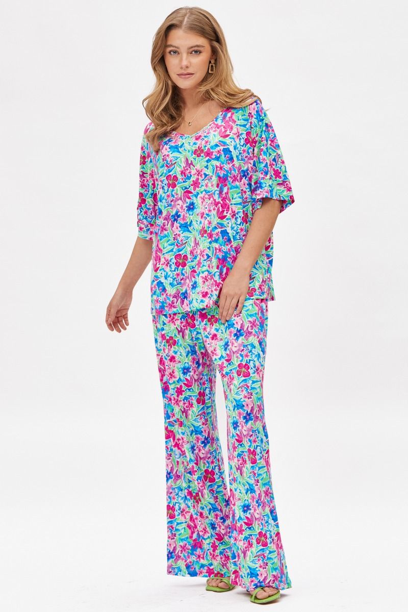 Dear Scarlett Cabana Set in Violet Womens