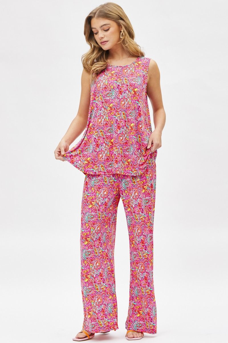 Dear Scarlett Sunkissed Set in Pink Womens